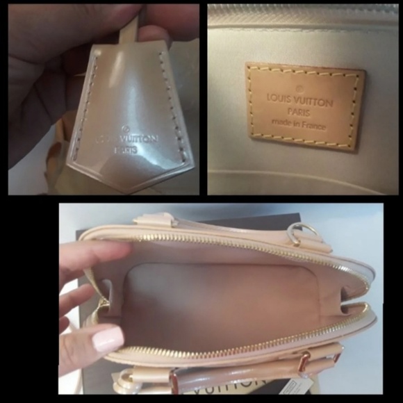 Louis Vuitton Vernis Alma Bb Rose - Picture 7 of 7